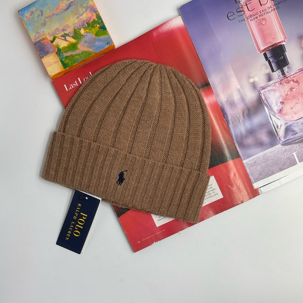 Polo Ralph Lauren Pony Lambs Wool Knit Beanie